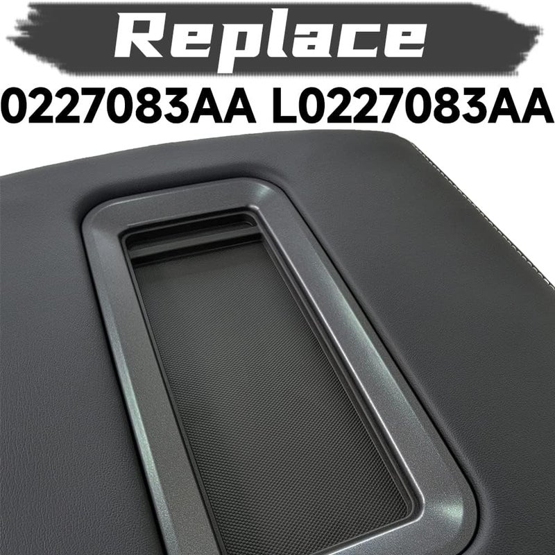 Dimeani Silverado Center Console Cover, Console Lid fit for 2014 2015 2016 2017 2018 2019 2020 Chevrolet Tahoe Chevy Suburban GMC Sierra 1500 2500 3500 2500HD 3500HD Yukon XL Armrest Cover 0227083AA - Image 2